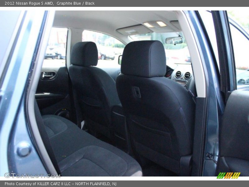 Graphite Blue / Black 2012 Nissan Rogue S AWD