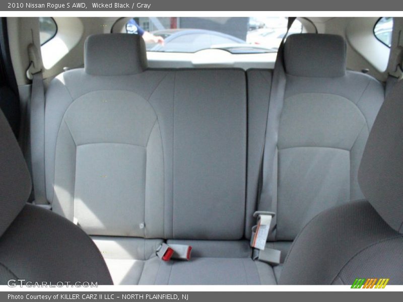 Wicked Black / Gray 2010 Nissan Rogue S AWD