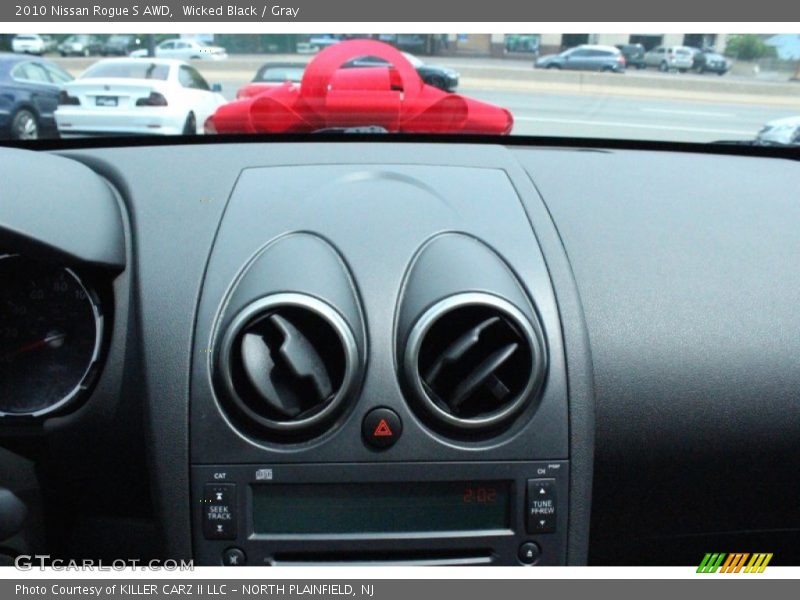 Wicked Black / Gray 2010 Nissan Rogue S AWD