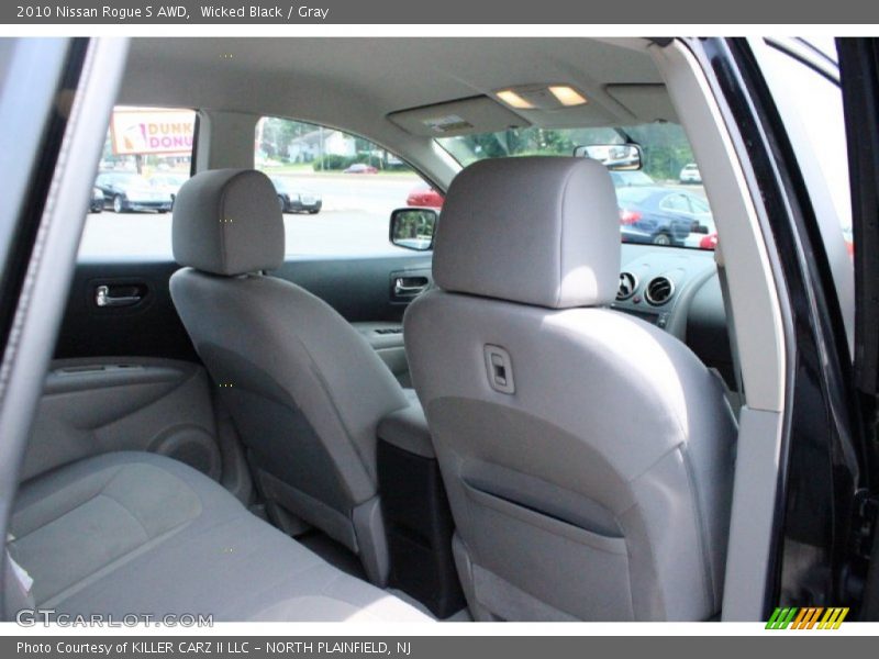 Wicked Black / Gray 2010 Nissan Rogue S AWD