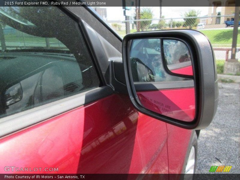 Ruby Red / Medium Light Stone 2015 Ford Explorer FWD
