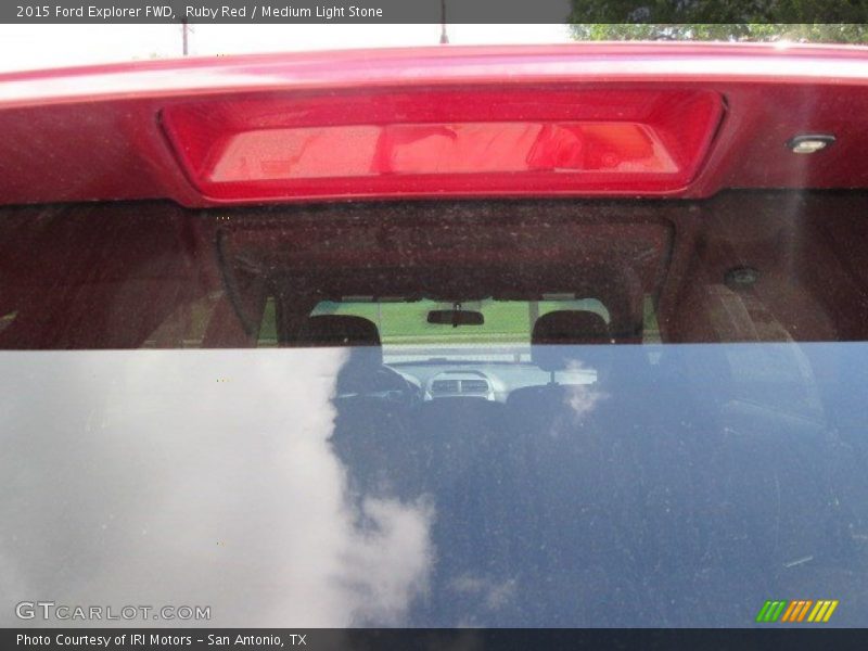 Ruby Red / Medium Light Stone 2015 Ford Explorer FWD