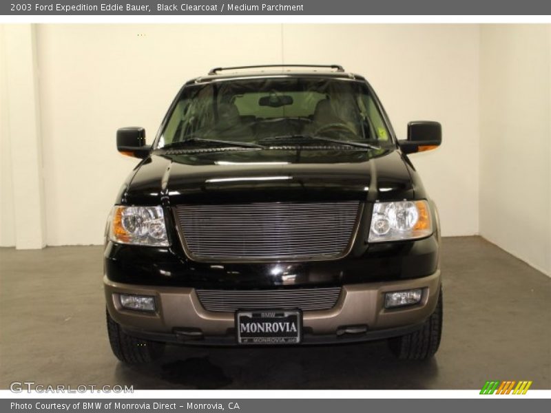 Black Clearcoat / Medium Parchment 2003 Ford Expedition Eddie Bauer