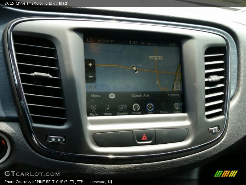 Black / Black 2015 Chrysler 200 S
