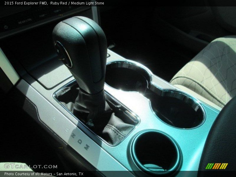 Ruby Red / Medium Light Stone 2015 Ford Explorer FWD