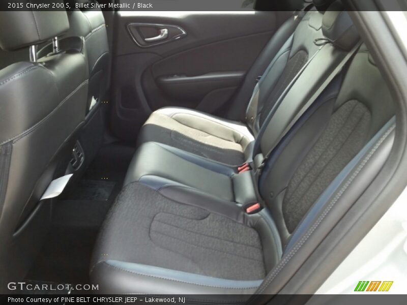 Billet Silver Metallic / Black 2015 Chrysler 200 S