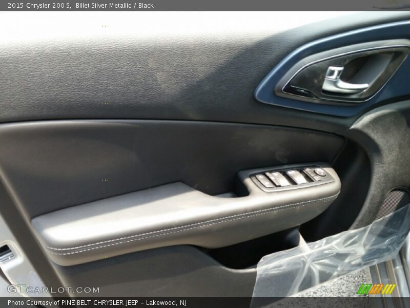 Billet Silver Metallic / Black 2015 Chrysler 200 S
