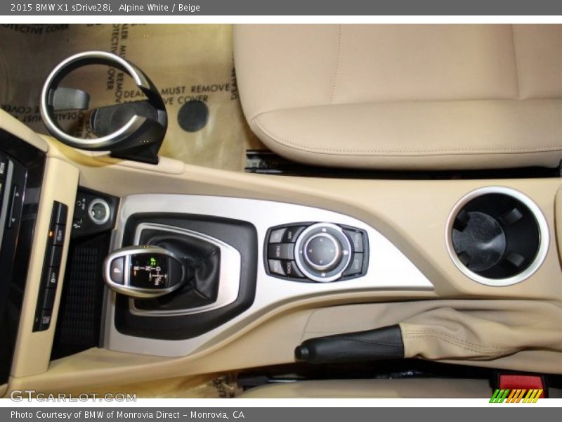 Alpine White / Beige 2015 BMW X1 sDrive28i