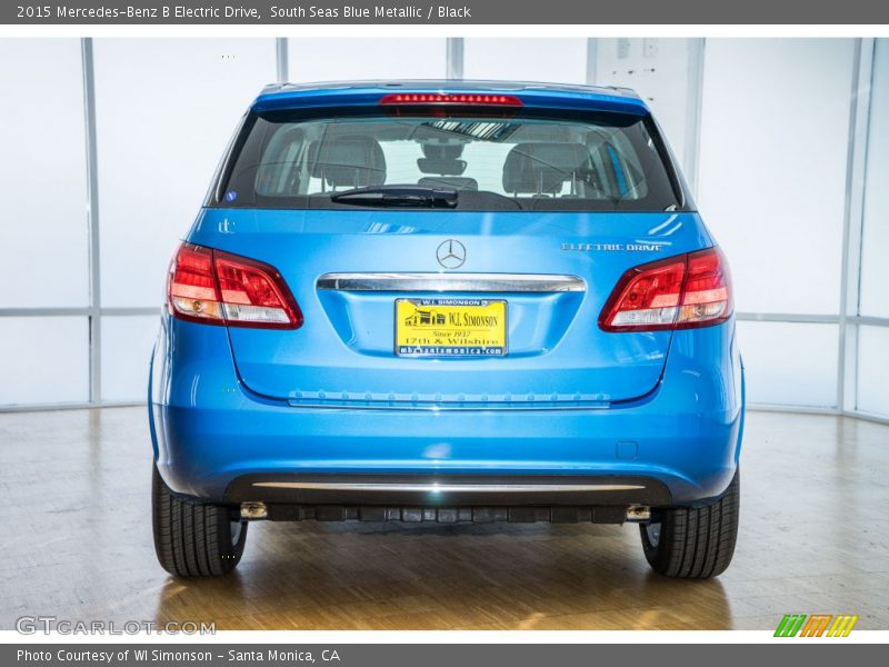 South Seas Blue Metallic / Black 2015 Mercedes-Benz B Electric Drive