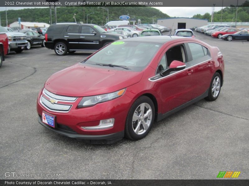 Crystal Red Tintcoat / Jet Black/Ceramic White Accents 2012 Chevrolet Volt Hatchback