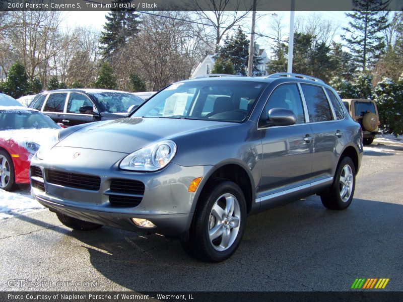 Titanium Metallic / Black 2006 Porsche Cayenne S