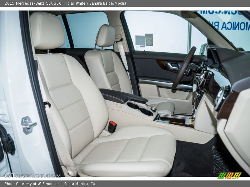 Polar White / Sahara Beige/Mocha 2015 Mercedes-Benz GLK 350