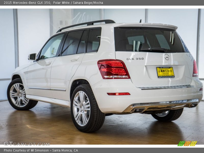 Polar White / Sahara Beige/Mocha 2015 Mercedes-Benz GLK 350