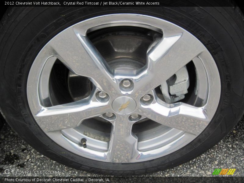 Crystal Red Tintcoat / Jet Black/Ceramic White Accents 2012 Chevrolet Volt Hatchback