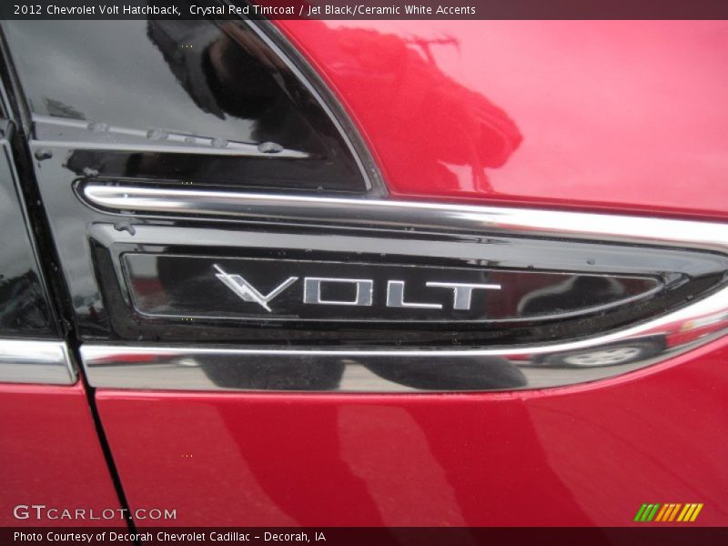 Crystal Red Tintcoat / Jet Black/Ceramic White Accents 2012 Chevrolet Volt Hatchback