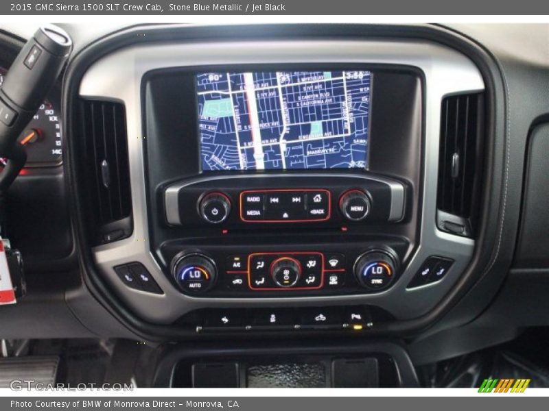 Controls of 2015 Sierra 1500 SLT Crew Cab