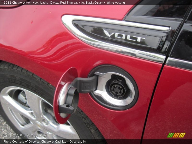 Crystal Red Tintcoat / Jet Black/Ceramic White Accents 2012 Chevrolet Volt Hatchback