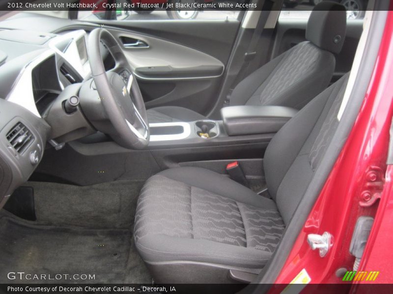 Crystal Red Tintcoat / Jet Black/Ceramic White Accents 2012 Chevrolet Volt Hatchback