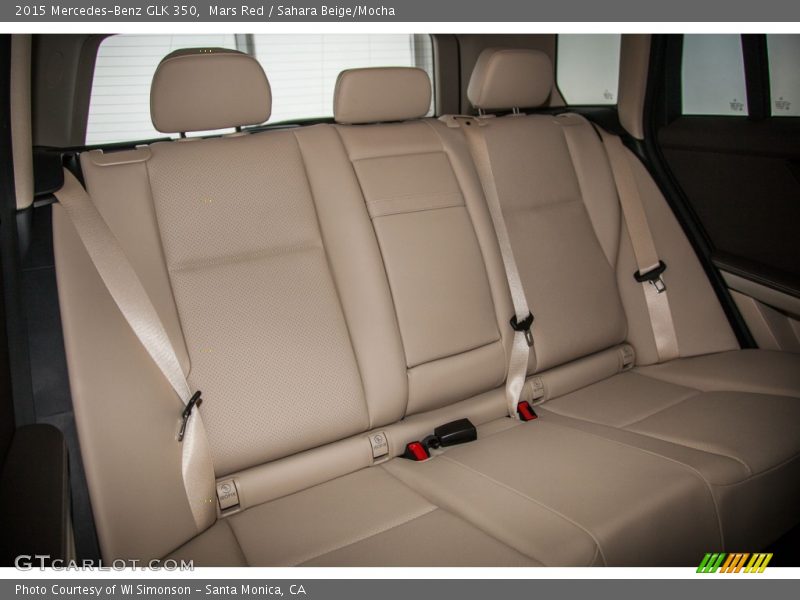 Mars Red / Sahara Beige/Mocha 2015 Mercedes-Benz GLK 350