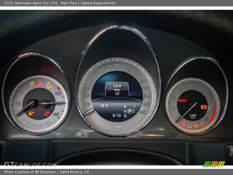Mars Red / Sahara Beige/Mocha 2015 Mercedes-Benz GLK 350