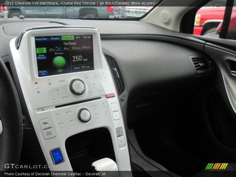 Crystal Red Tintcoat / Jet Black/Ceramic White Accents 2012 Chevrolet Volt Hatchback