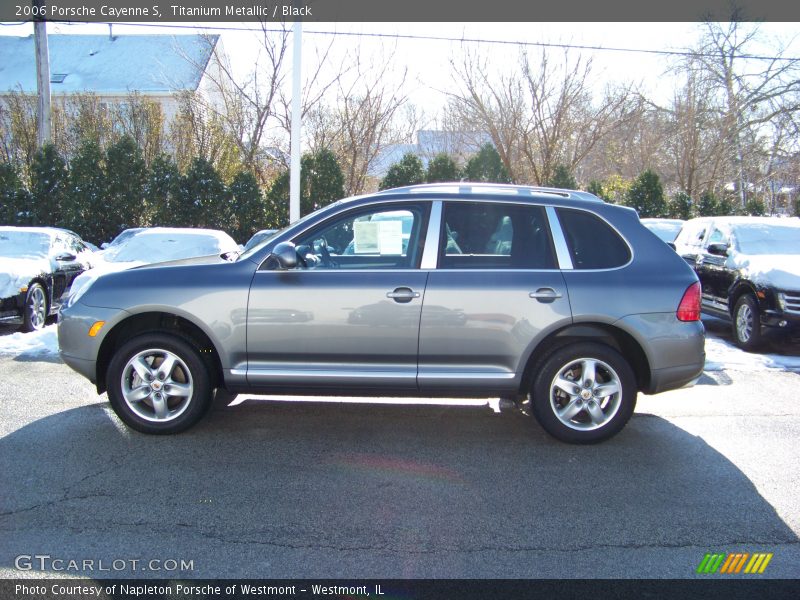 Titanium Metallic / Black 2006 Porsche Cayenne S