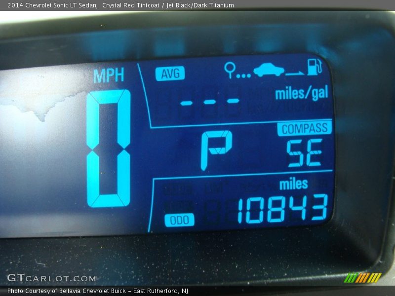 Crystal Red Tintcoat / Jet Black/Dark Titanium 2014 Chevrolet Sonic LT Sedan