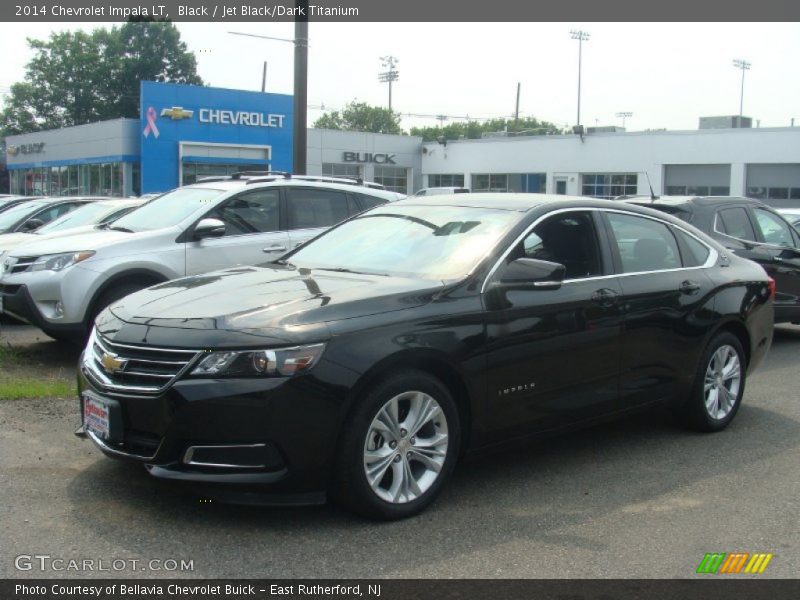 Black / Jet Black/Dark Titanium 2014 Chevrolet Impala LT