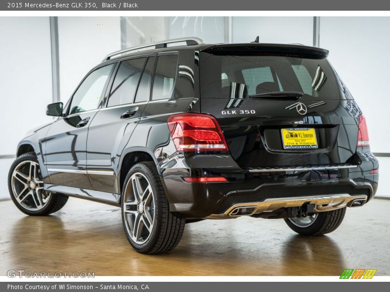 Black / Black 2015 Mercedes-Benz GLK 350