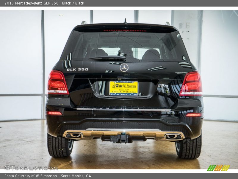 Black / Black 2015 Mercedes-Benz GLK 350