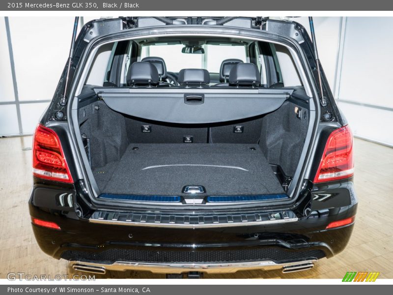 Black / Black 2015 Mercedes-Benz GLK 350