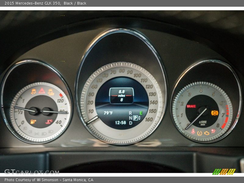 Black / Black 2015 Mercedes-Benz GLK 350