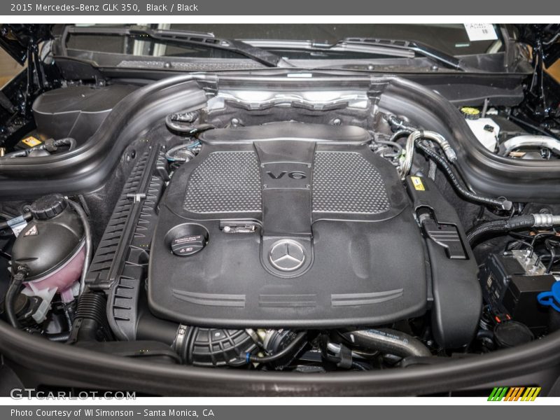 Black / Black 2015 Mercedes-Benz GLK 350