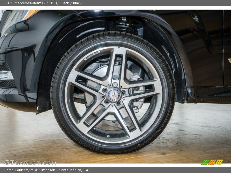Black / Black 2015 Mercedes-Benz GLK 350