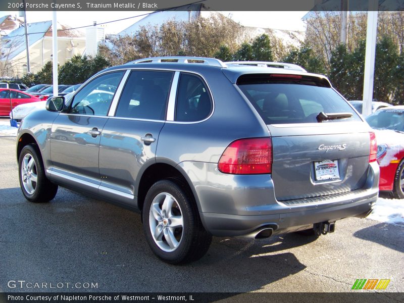 Titanium Metallic / Black 2006 Porsche Cayenne S
