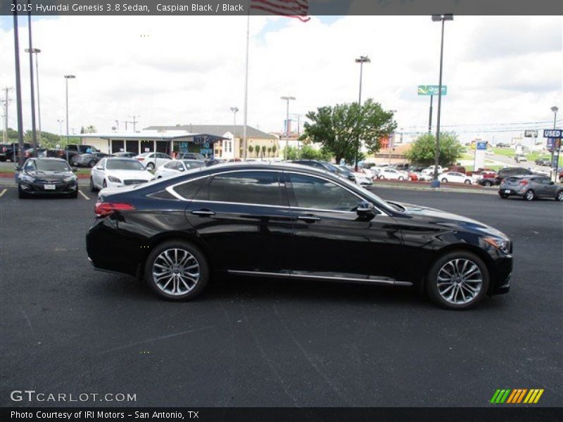 Caspian Black / Black 2015 Hyundai Genesis 3.8 Sedan