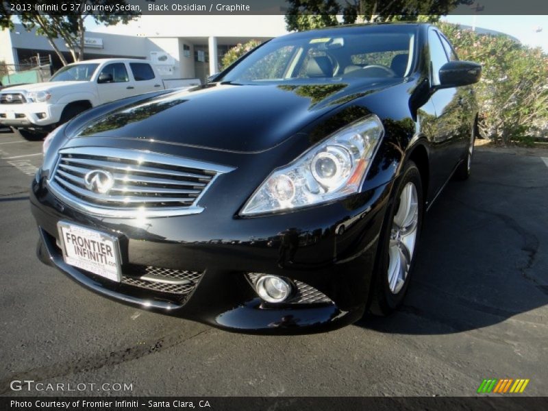 Black Obsidian / Graphite 2013 Infiniti G 37 Journey Sedan