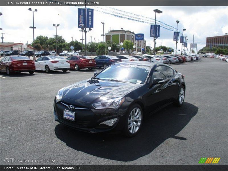 Caspian Black / Black 2015 Hyundai Genesis Coupe 3.8