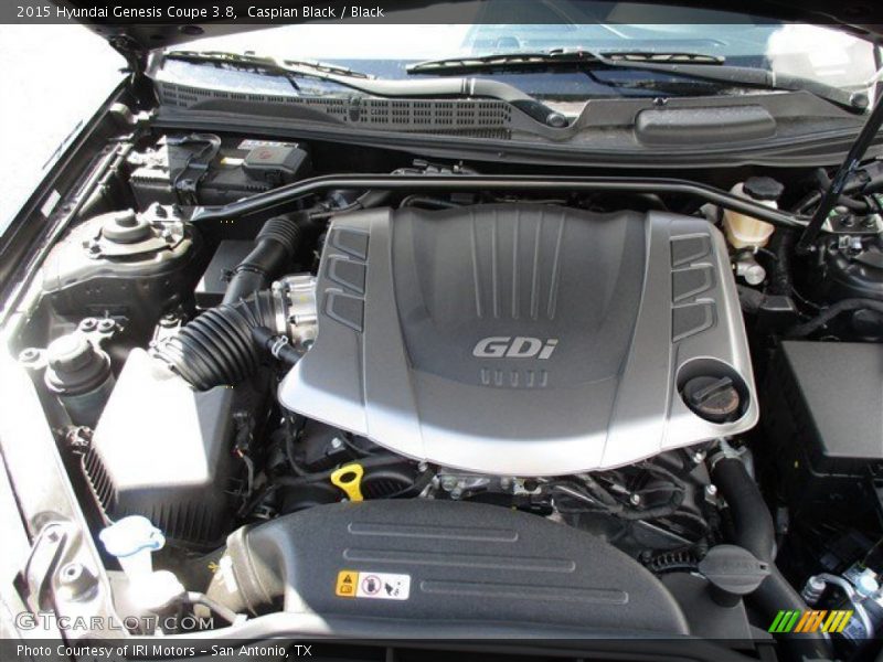 Caspian Black / Black 2015 Hyundai Genesis Coupe 3.8