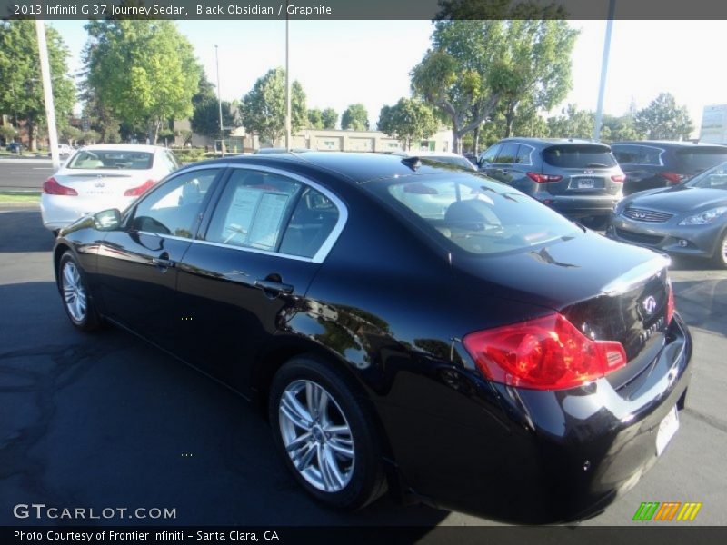 Black Obsidian / Graphite 2013 Infiniti G 37 Journey Sedan