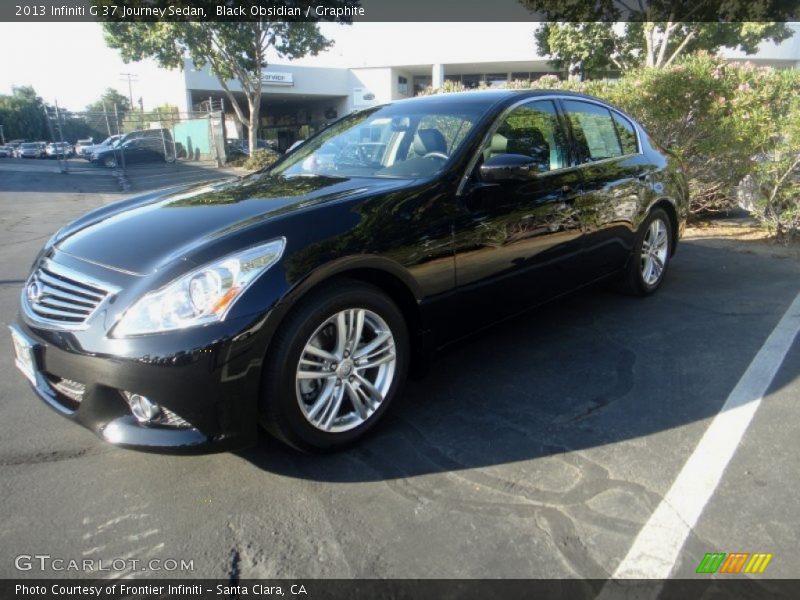 Black Obsidian / Graphite 2013 Infiniti G 37 Journey Sedan