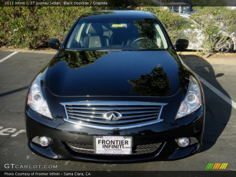 Black Obsidian / Graphite 2013 Infiniti G 37 Journey Sedan