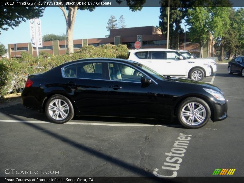Black Obsidian / Graphite 2013 Infiniti G 37 Journey Sedan