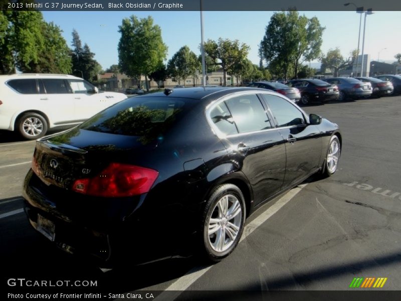 Black Obsidian / Graphite 2013 Infiniti G 37 Journey Sedan