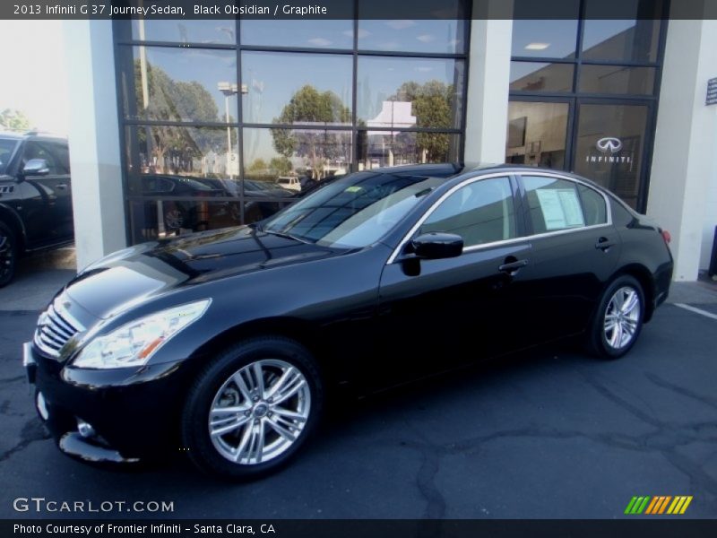 Black Obsidian / Graphite 2013 Infiniti G 37 Journey Sedan