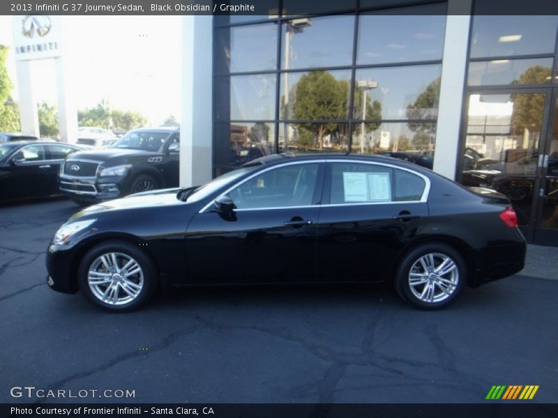 Black Obsidian / Graphite 2013 Infiniti G 37 Journey Sedan