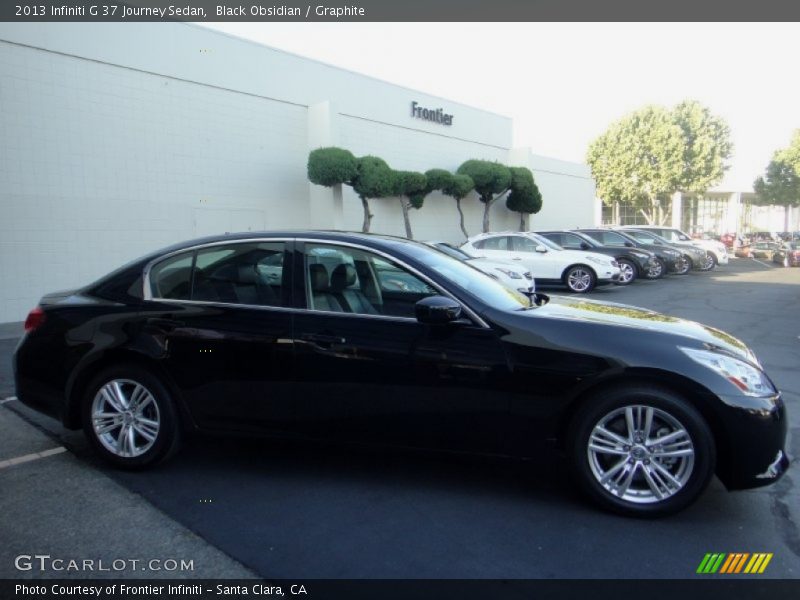 Black Obsidian / Graphite 2013 Infiniti G 37 Journey Sedan