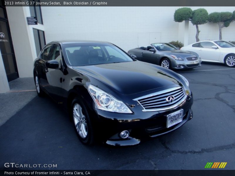 Black Obsidian / Graphite 2013 Infiniti G 37 Journey Sedan