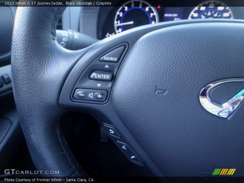 Black Obsidian / Graphite 2013 Infiniti G 37 Journey Sedan
