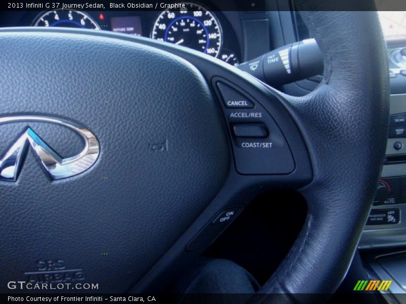 Black Obsidian / Graphite 2013 Infiniti G 37 Journey Sedan